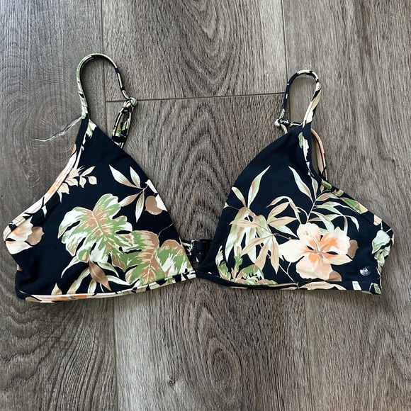 Volcom Other - Floral Bikini Top